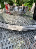Antigua Luxury 8 Seat Dining Set with Lazy Susan - Pre - order due end of July - The Outlet Home