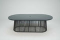 Aura Aluminium Oval 8 Seat 185 cm Dining Set with Olefin Rope Chairs - Pre Order Feb 2026 delivery - The Outlet Home