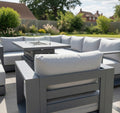 Viceroy Luxury Aluminium Sofa Set with Rise and Fall Fire Pit Table (optional chair available) Due in May - The Outlet Home