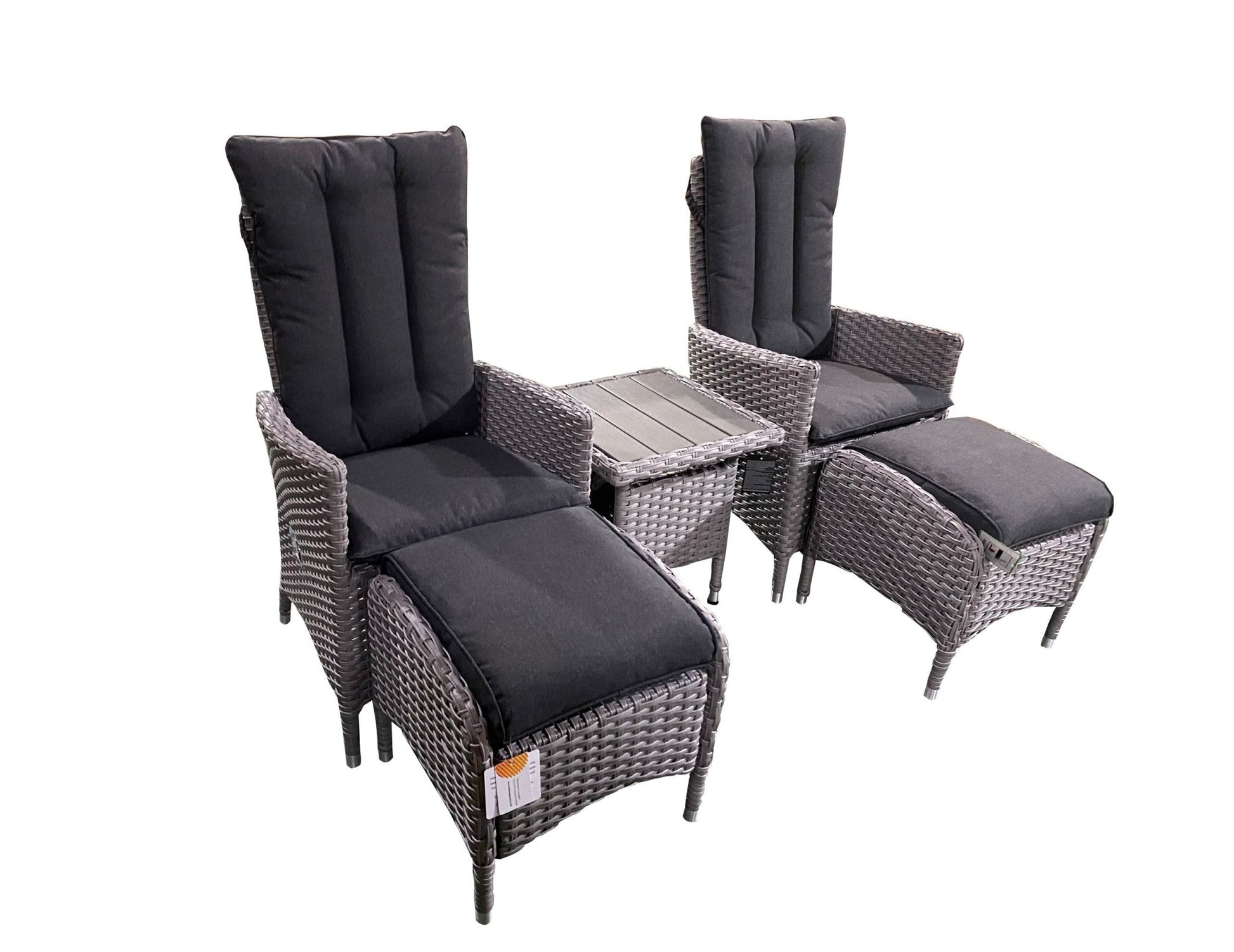 Victoria Recliner Set with Table - Pre Order End of April - The Outlet Home