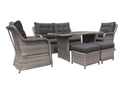 Windemere Luxury 6 Seater Sofa Dining Set - The Outlet Home